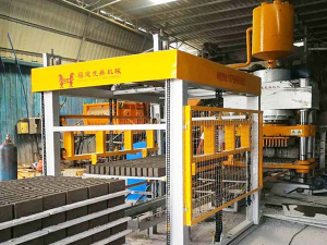 福建靜壓磚機(jī)廠家1200噸混凝土制磚機(jī)成型速度快