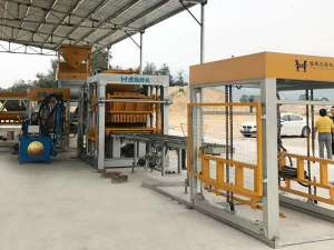 免燒磚機(jī) 虎鼎全自動磚機(jī)生產(chǎn)線生產(chǎn)彩磚空心磚