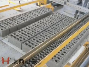 水泥磚碼垛機 水泥磚自動碼垛機視頻 自動碼磚機廠家